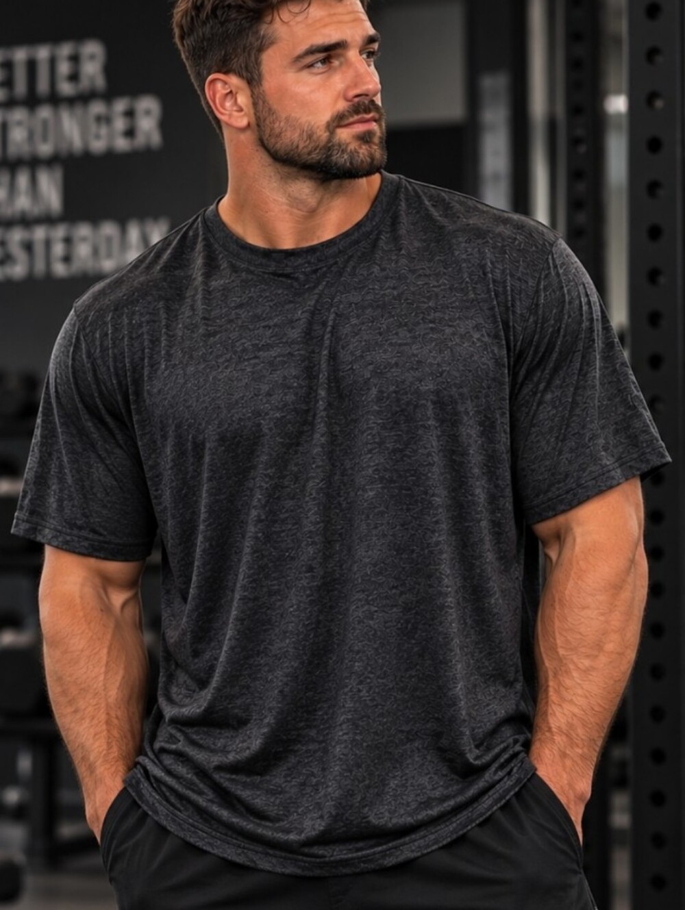 Russell Training Fit Dripower 360 Black Athletic Shirt Men’s 3XL Performance Tee